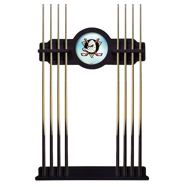 Anaheim Ducks Cue Rack in English Tudor Finish