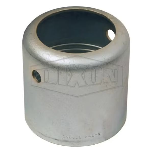 Holedall Standard External Swage Ferrule, 8 ID x 9-20/64 to 9-24/64 OD in Nominal, Carbon Steel, Do