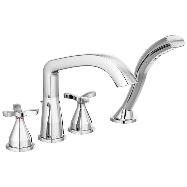 Stryke Four Hole Roman Tub Trim