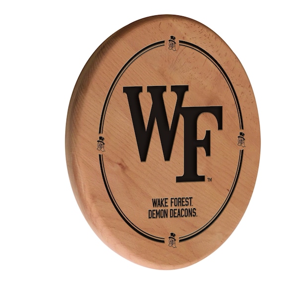 Wake Forest University 13" Laser Engraved Solid Wood Sign