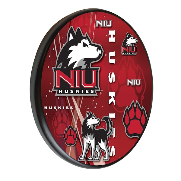 University of Northern Illinois 13" Solid Wood Sign