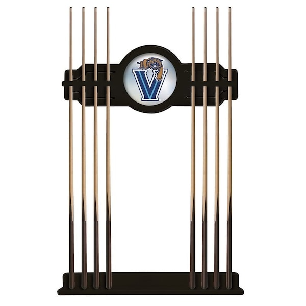 Villanova Cue Rack in Black Finish