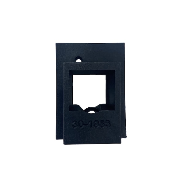 Bottom Bolt Guide Assembly for Concealed Vertical Rod Exit Devices Aluminum Finish