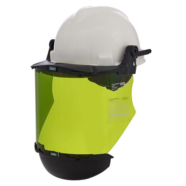 V-Gard Accessory Arc Kit, White, For Slotted Caps w/Chin Protector