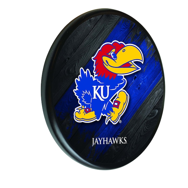 University of Kansas 13" Solid Wood Sign