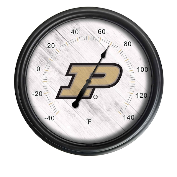Purdue Indoor/Outdoor LED Thermometer