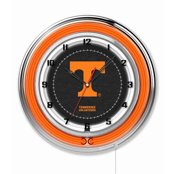 University of Tennessee Double Neon 19" Clock