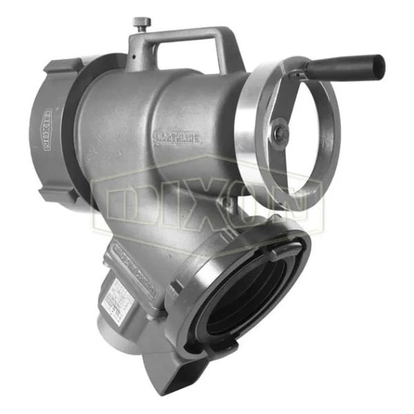Cartridge Double Spring Piston Intake Relief Valve, 4 in Nominal, Storz x Female NST NH Swivel End
