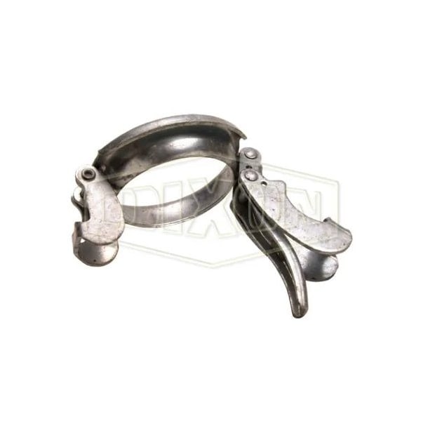 Type B Bauer Quick Connect Lever Ring, Suitable For Use w/ Bauer Style Couplings, Galvanized Steel