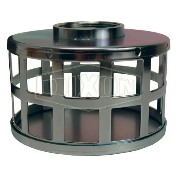 Standard Square Hole Suction Strainer, 8 in, Steel, Domestic
