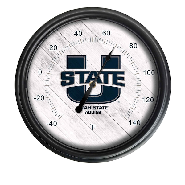 Utah State University Indoor/Outdoor LED Thermometer