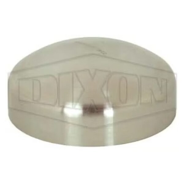 End Cap, Series: B16W, Fitting/Connector Type: Cap, 4 in Nominal Size, Butt Weld, 304 SS, Unpolished