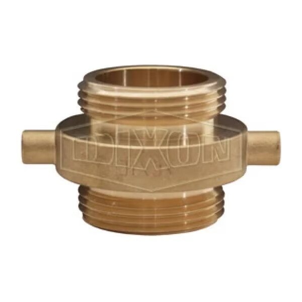 Pin Lug Adapter, 2-1/2 in, Male NST NH x MNPT, Brass, Domestic