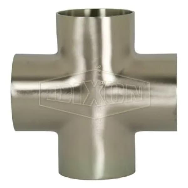Weld Cross, 2 in, 316L SS, Domestic