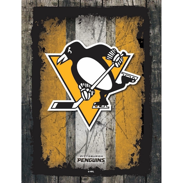 Pittsburgh Penguins 15" x 20" Canvas Wall Art