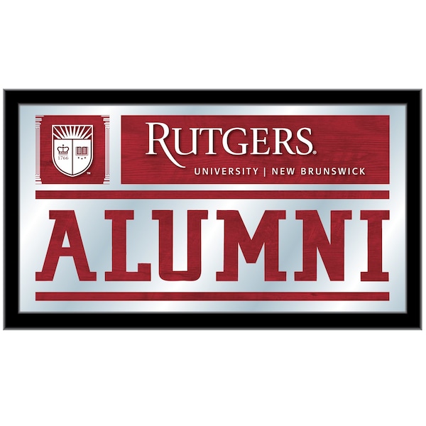 Rutgers 26" x 15" Alumni Mirror