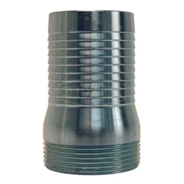 King Short Shank Suction Coupling, 3 in Nominal, NPSM End Style, Domestic