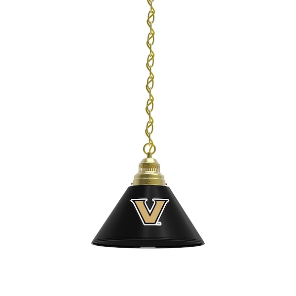 Vanderbilt Pendant Light, Brass Fixture