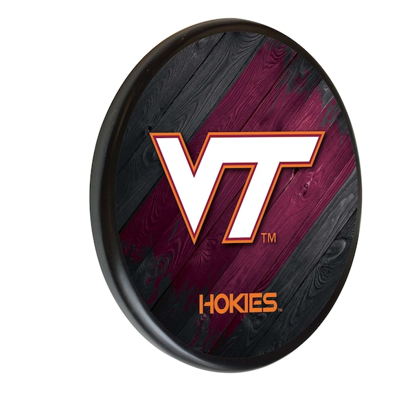 Virginia Tech University 13" Solid Wood Sign