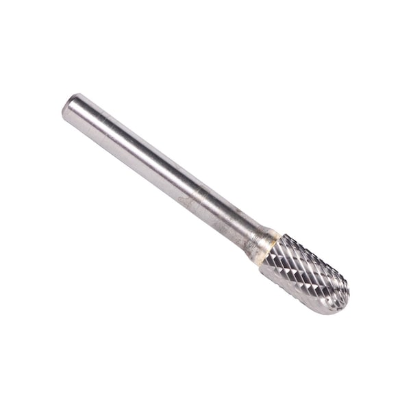 SC-2A 5/16" X 1" Cylindrical Radius End Carbide Bur 1/4" Shank