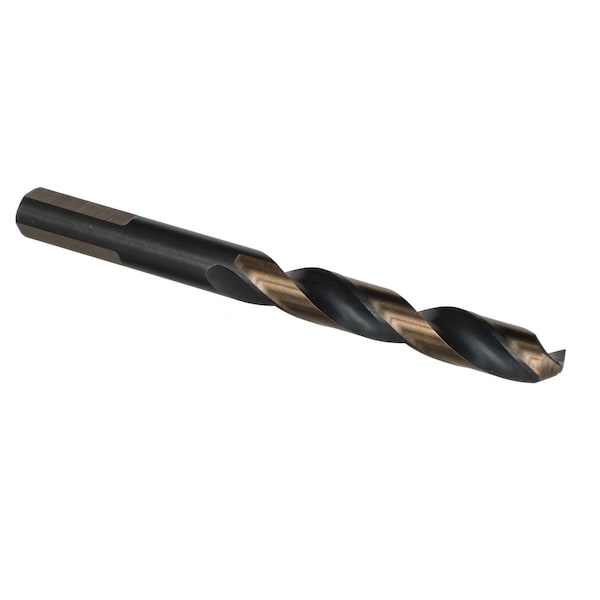 1/2" Cryogenic HSS Black & Gold Jobber Length Drill Bit
