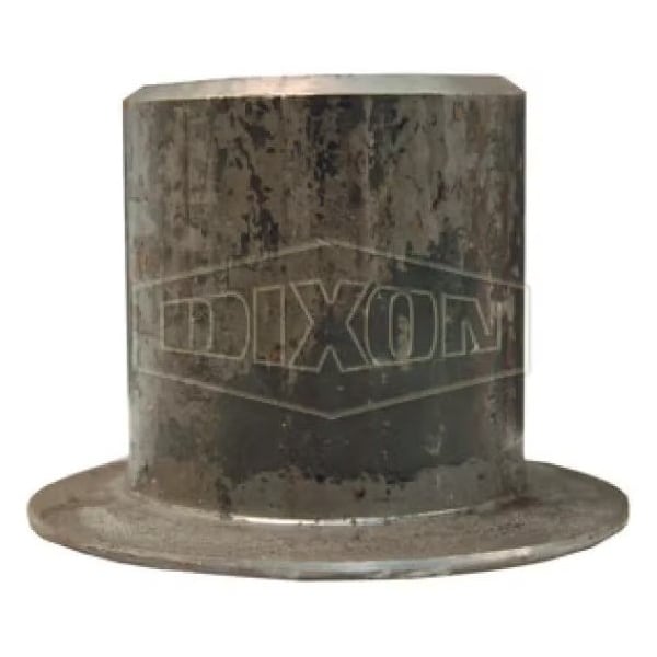 King Weld-To-Metal Hose Nipple, 2-1/2 in Nominal, Carbon Steel, Plated, Domestic