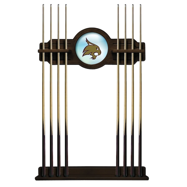 Texas State Cue Rack in Navajo Finish
