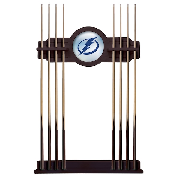 Tampa Bay Lightning Cue Rack in English Tudor Finish