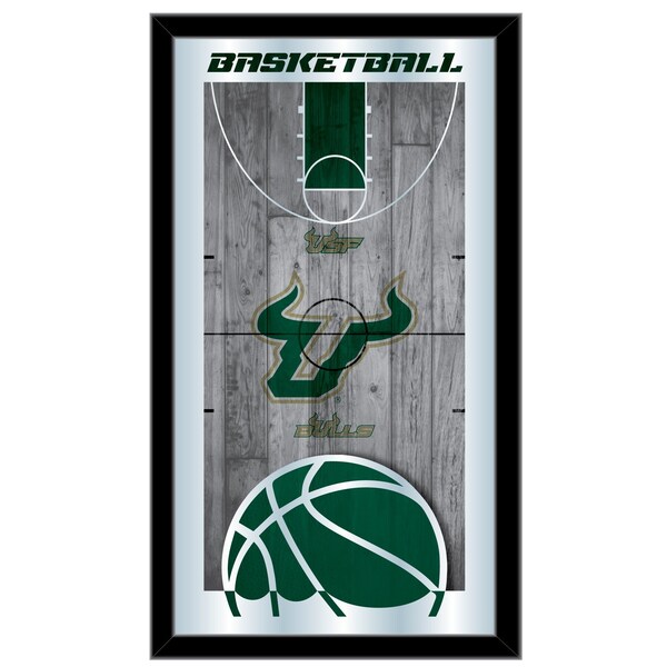 South Florida 15" x 26" Basketball Mirror