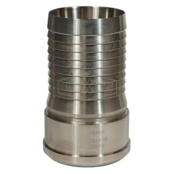 Internal Expansion Sanitary Stem, 1-1/2 in Nominal, Female Beveled Seat End Style, 304 SS, Domestic