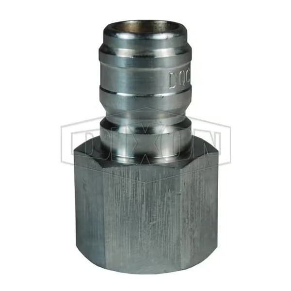 E Series Pressure Wash Straight Through Interchange Female Plug, 1-1/4 in x 1-1/4-11-1/2 Nominal, Fe