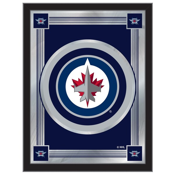 Winnipeg Jets 17" x 22" Logo Mirror