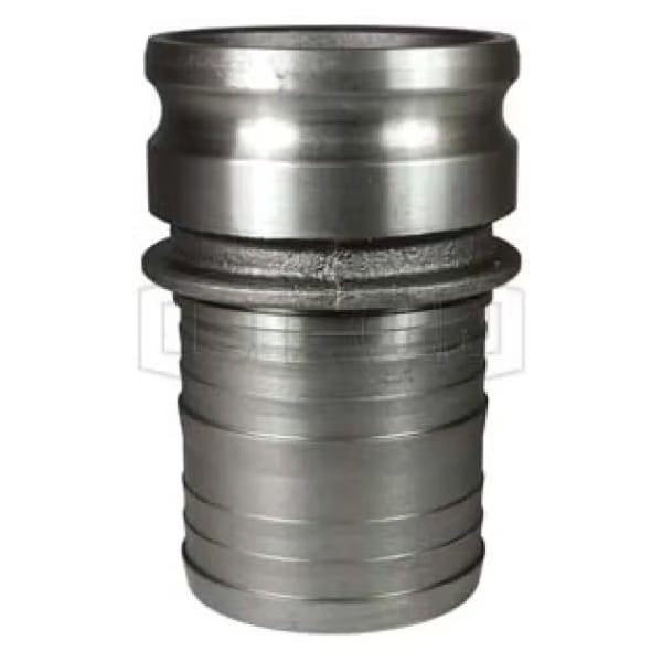 Boss-Lock Type E Cam and Groove Adapter, 3 in, Male Adapter x Hose Shank, Ductile Iron, Domestic