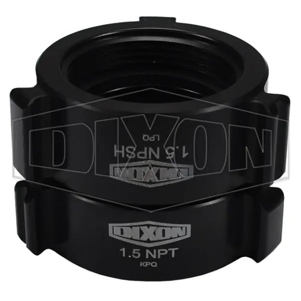 Style N53 Rocker Lug Adapter, 1-1/2 in, FNPT Rigid x FNPSH Swivel