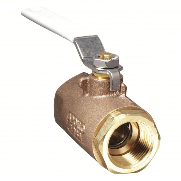 1" FNPT Bronze Ball Valve Inline