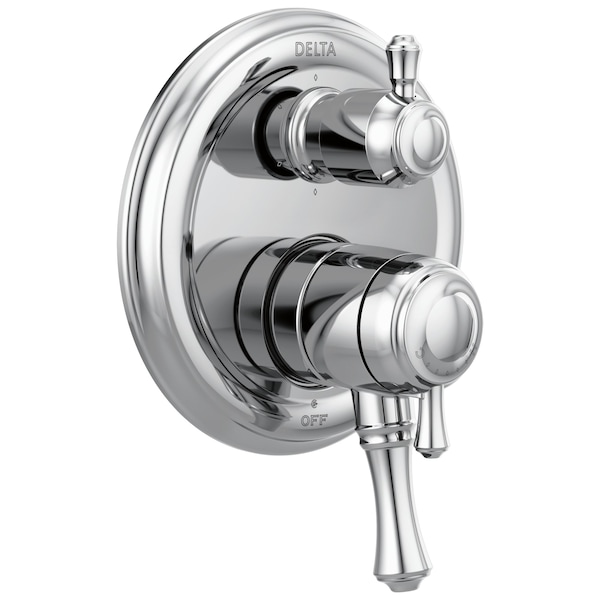 Cassidy Traditional 2-Handle Monitor 17 Series Valve Trim with 6-Setting Integrated Diverter