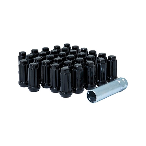 8 Lug Kit 14 Millimeter X 2 Thread Size 60 Degree Conical Spline Drive Spline Drive Acorn