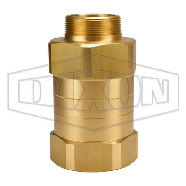 Safety Check Valve, 3 in, NPT, Brass Body