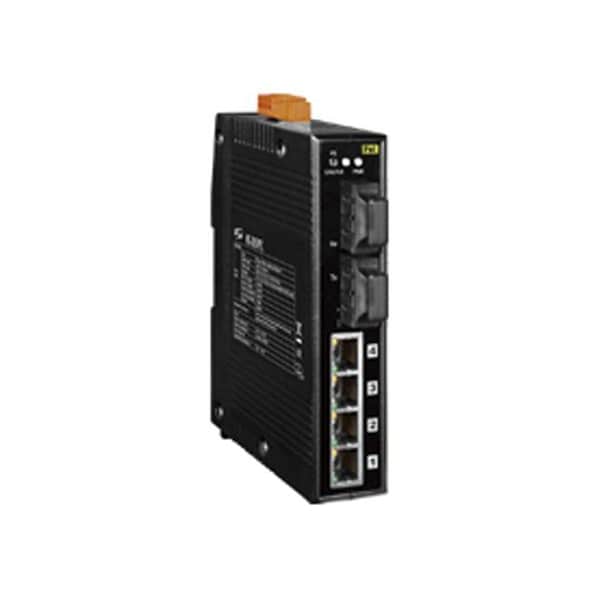 4-port 10/100 Mbps Ethernet with 2 Fiber Ports Switch, NS206AFCT