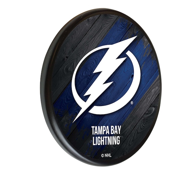 Tampa Bay Lightning 13" Solid Wood Sign
