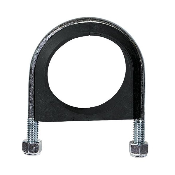 U-Bolt TubeClamp, 2.45"H, STL, 7/8"PipeSize