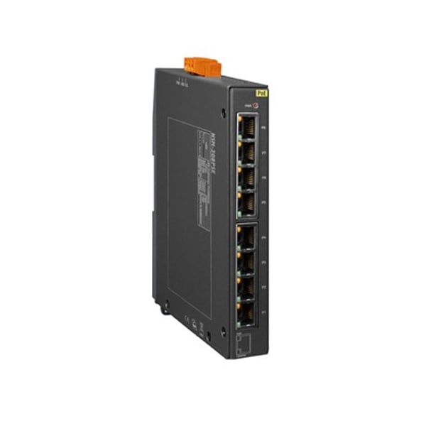 8port Industrial 10/100 Mbps Ethernet w/ 8-PoE (PSE) Switch, NSM208PSE