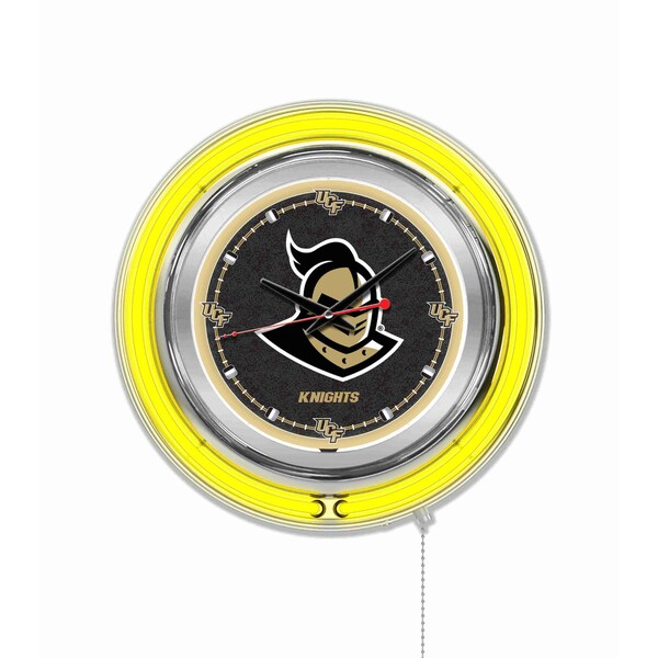 University of Central Florida Double Neon 15" Clock