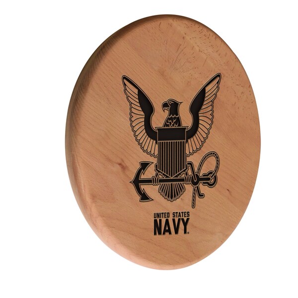 United States Navy 13" Laser Engraved Solid Wood Sign