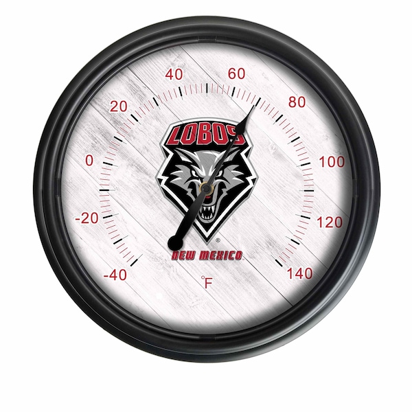 University of New Mexico Indoor/Outdoor LED Thermometer