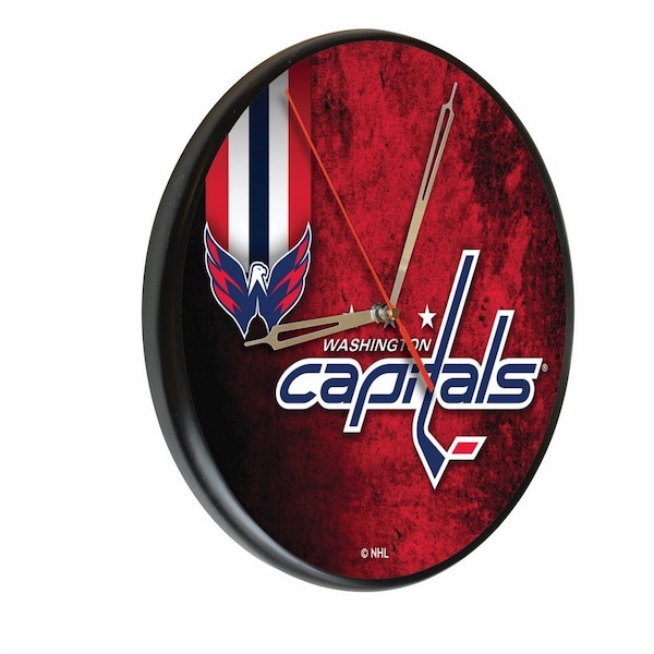 Washington Capitals 13" Solid Wood Clock