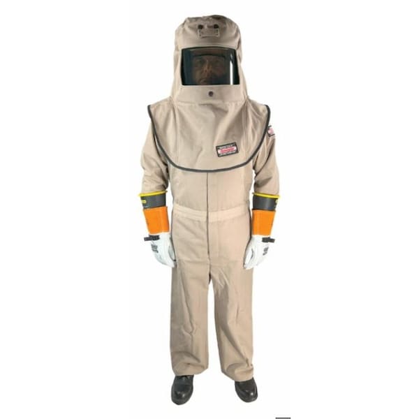 40Cal Coverall Kit w/Vent: 4X2 with Class 2 Glove Kit