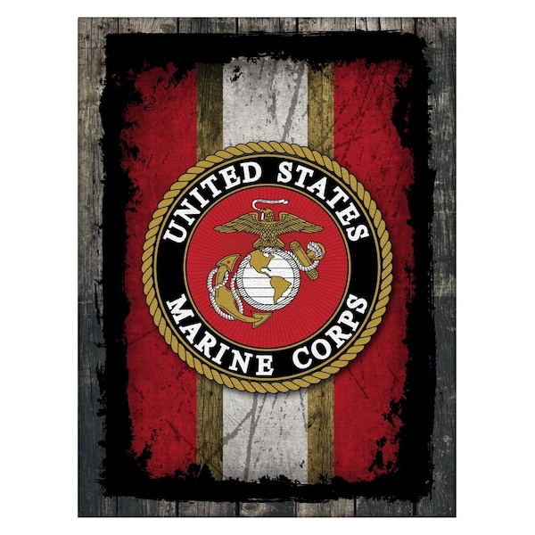 United States Marine Corps 15" x 20" Canvas Wall Art