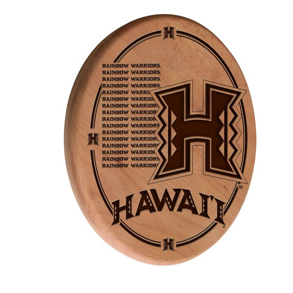 University of Hawaii 13" Laser Engraved Solid Wood Sign