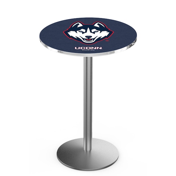 42" Stainless Steel Connecticut Pub Table, 36" dia. Top